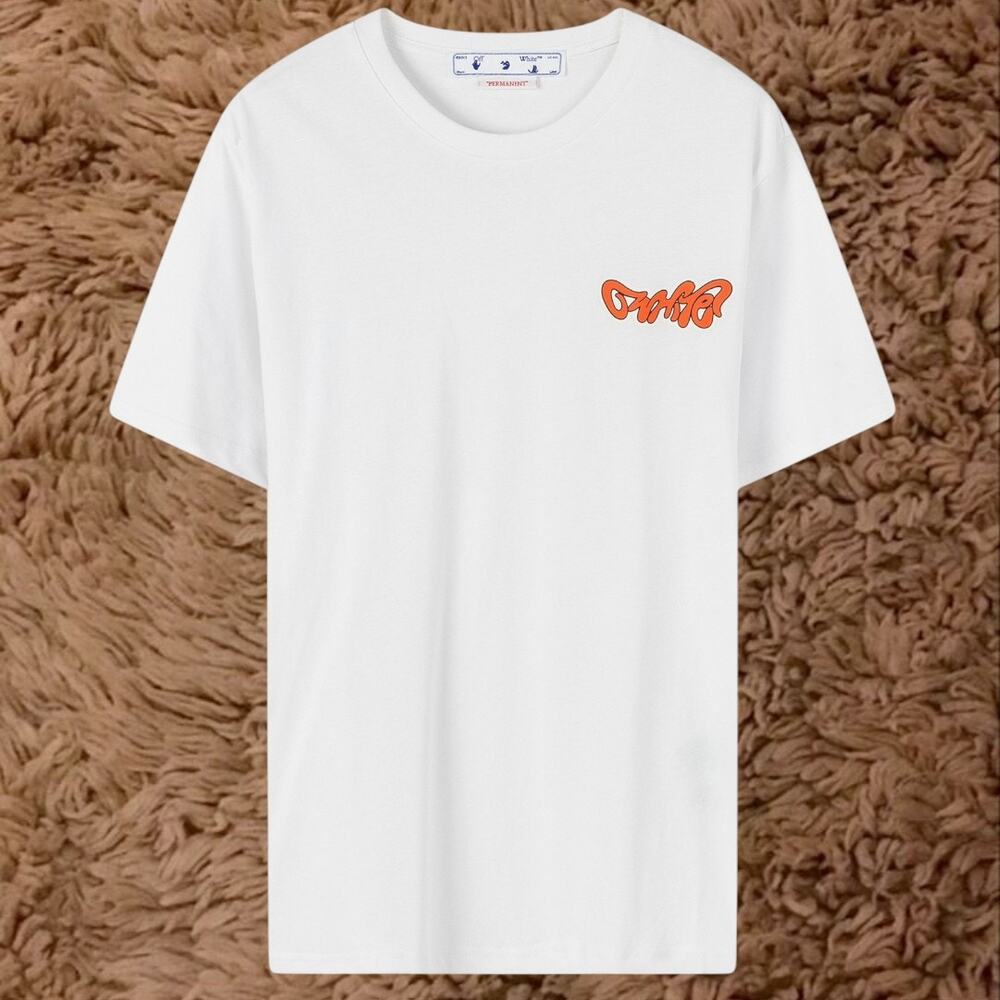 Off-white Men's White Short Sleeve